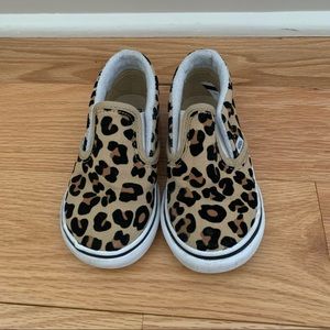 Toddler Leopard Vans